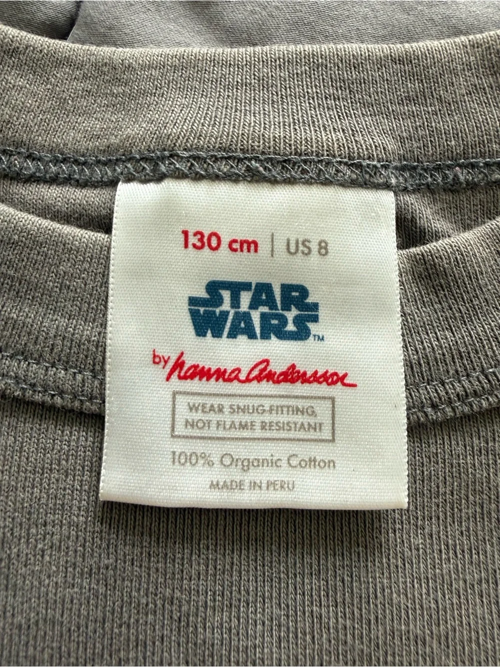 Hanna Andersson Organic Cotton Christmas Star Wars Darth Vader Pajama Set